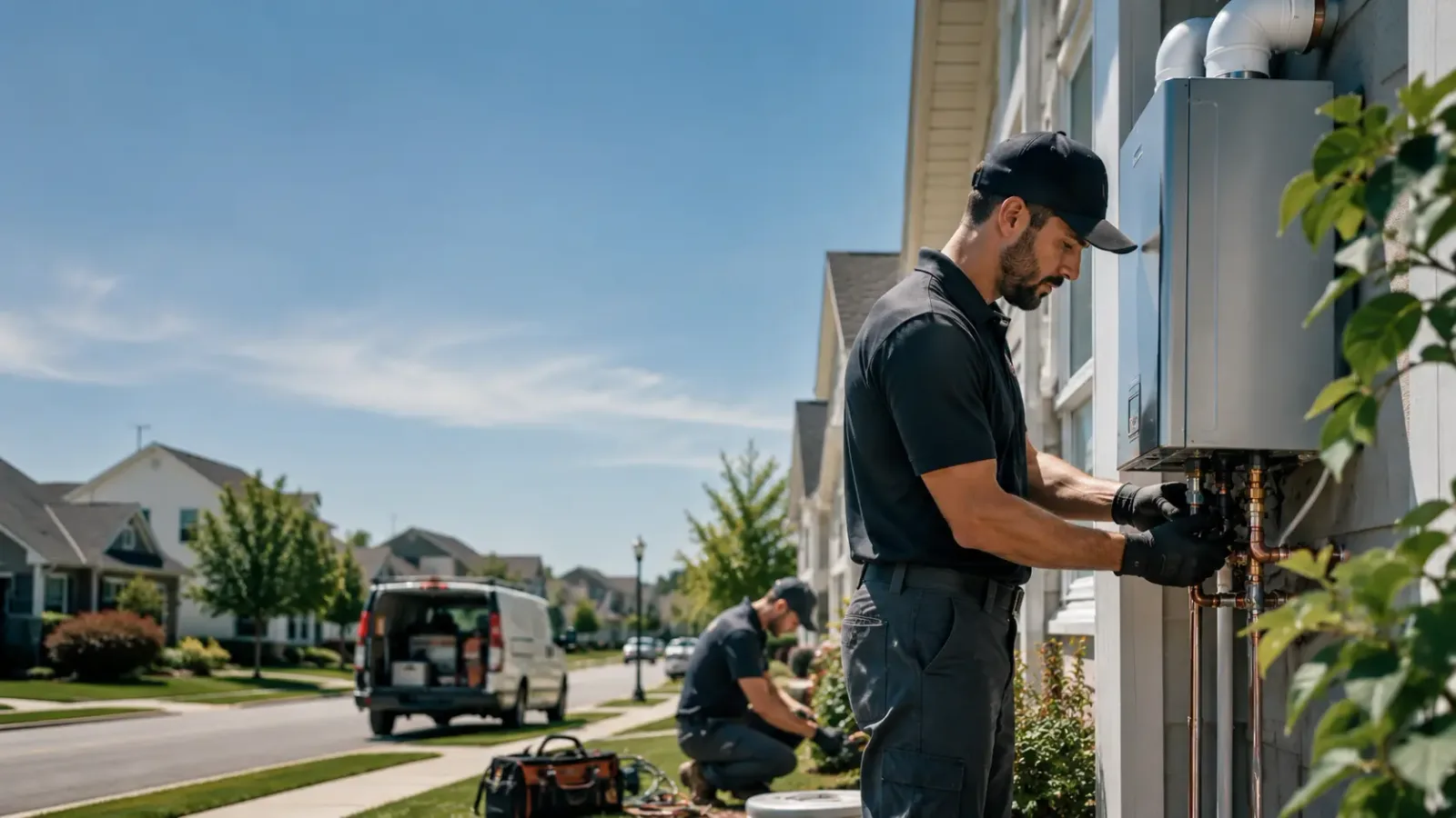 Tankless Water Heater Installation in Cotter, AR
